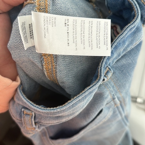 Anthropologie Pilcro jeans light denim front seam sz 26 - Picture 5 of 11